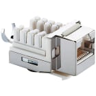 ELCART DISTRIBUTION - PR.KEYST.CAT 5E 8P8C PAR.SCH.110E