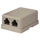 ELCART DISTRIBUTION - DOPPIA PRESA TELEF. COR. 6 CONT.4 401530000