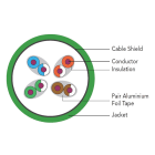 WP - CAVETTO PATCH CAT.6A GRIGIO 0,2MT 405150000