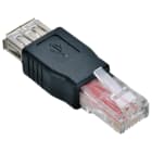 ELCART DISTRIBUTION - ADATT. DA PRESA USB A- SP. RJ45