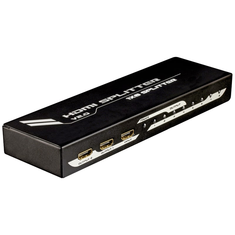 ELCART DISTRIBUTION - DISTRIBUTORE SEGNALE HDMI 1X8 OUT