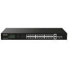 TENDA - SWITCH POE GIGABIT 24P +2P +2SFP TENDA