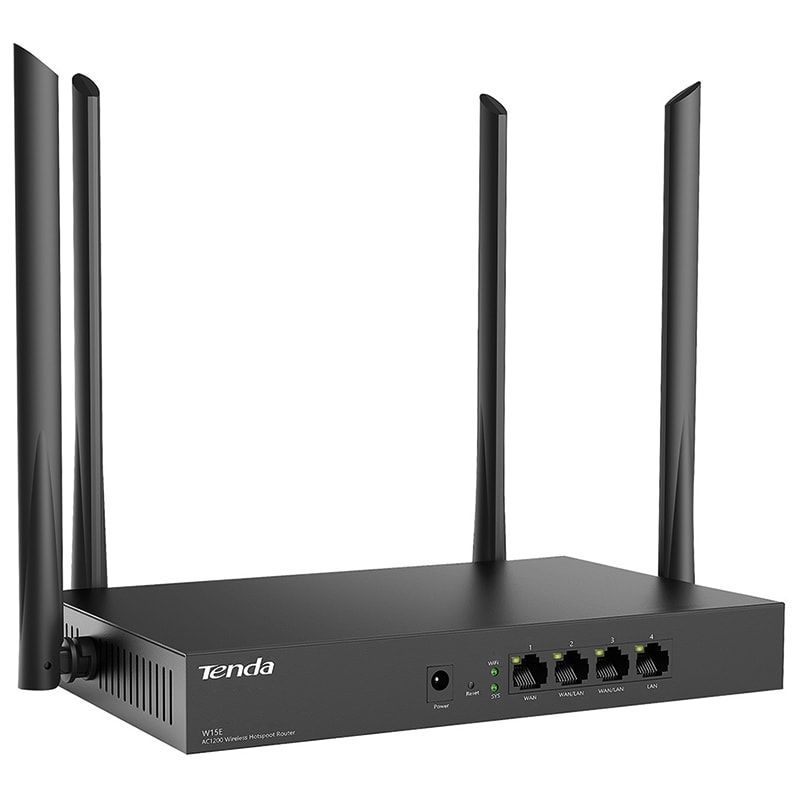 TENDA - WIRELESS HOTSPOT ROUTER1200M W15E TENDA