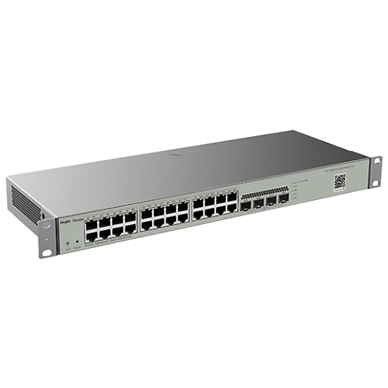 RUIJIE - SWITCH POE 24P GIGA+4SFP MANAGED