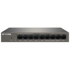 TENDA - Router/AP controller/switch 9 porte Gigabit (8 PoE, 110W tot.), 4 WAN bilanciabili, VPN, ProFi, protezione fulmini 6kV, metal case.