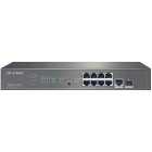 TENDA - SWITCH POE GIGA 8P +1GDATA +1SFP IP-COM