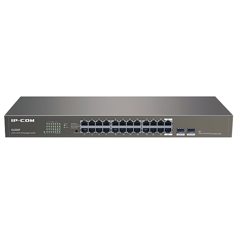 TENDA - SWITCH GIGABIT  24PORTE + 2SFP IP-COM