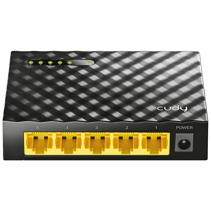 CUDY - SWITCH GIGABIT 5PORTE DESK GS105D