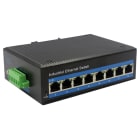 CUDY - SWITCH INDUSTRIALE 8P 10/100M POE
