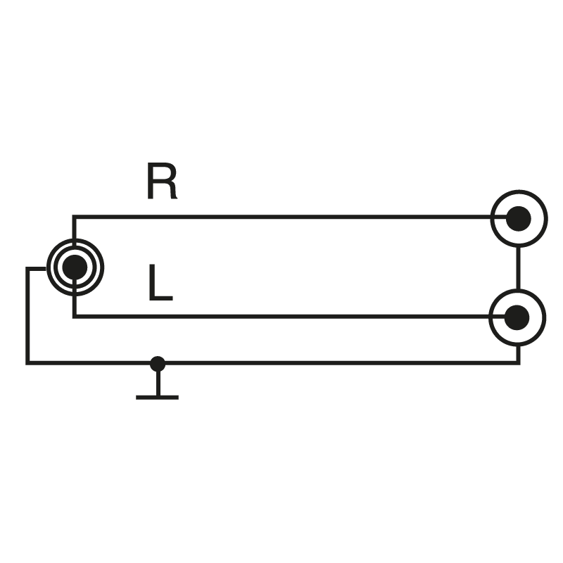 ELCART DISTRIBUTION - CAVETTO CONNESSIONE 1,5 MT 2XRCA 450704500