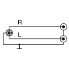 ELCART DISTRIBUTION - CAVETTO CONNESSIONE 1,5 MT 2XRCA 450704500