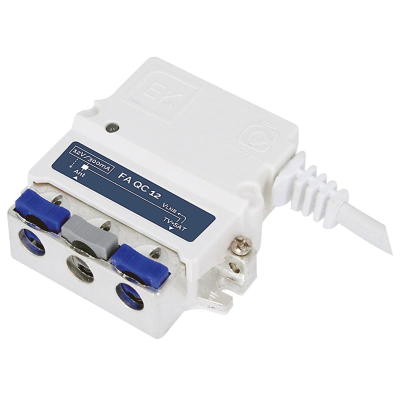 ELCART DISTRIBUTION - ALIM.TV MINI 12V 2USCITE QUICOAX