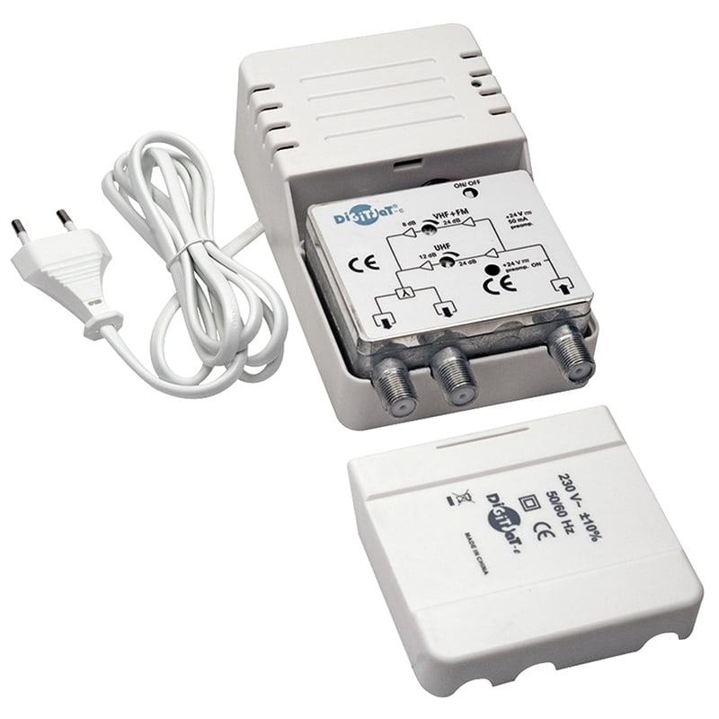 ELCART DISTRIBUTION - AMPLIF. TV UHF/VHF DIGITSAT