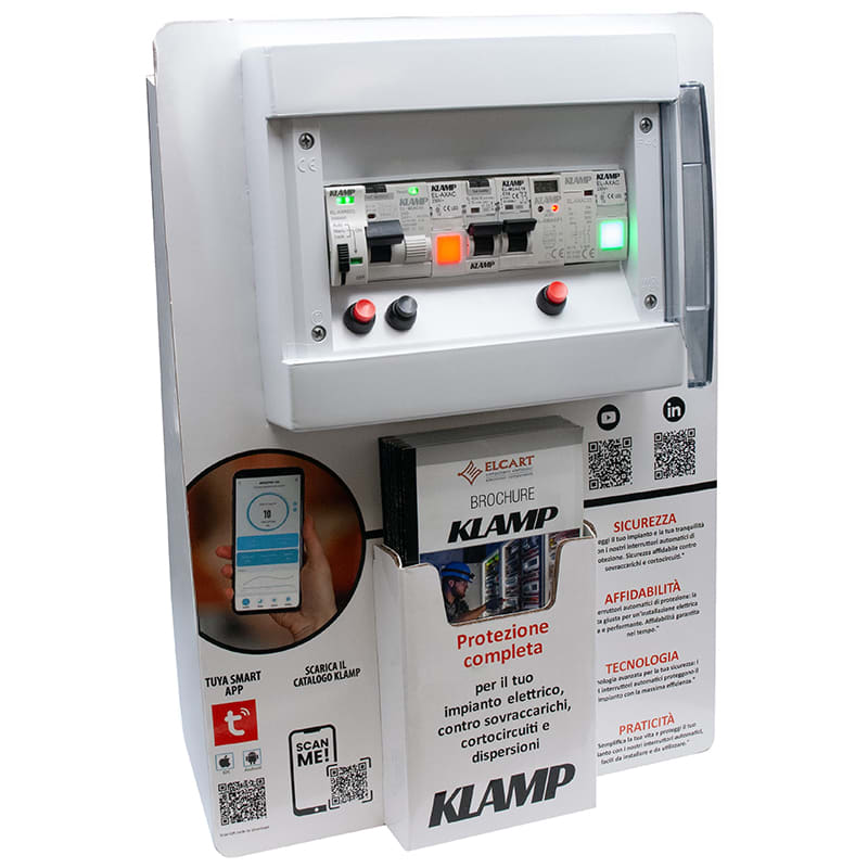 ELCART DISTRIBUTION - KLAMP ESPOSITORE CENTRALINO