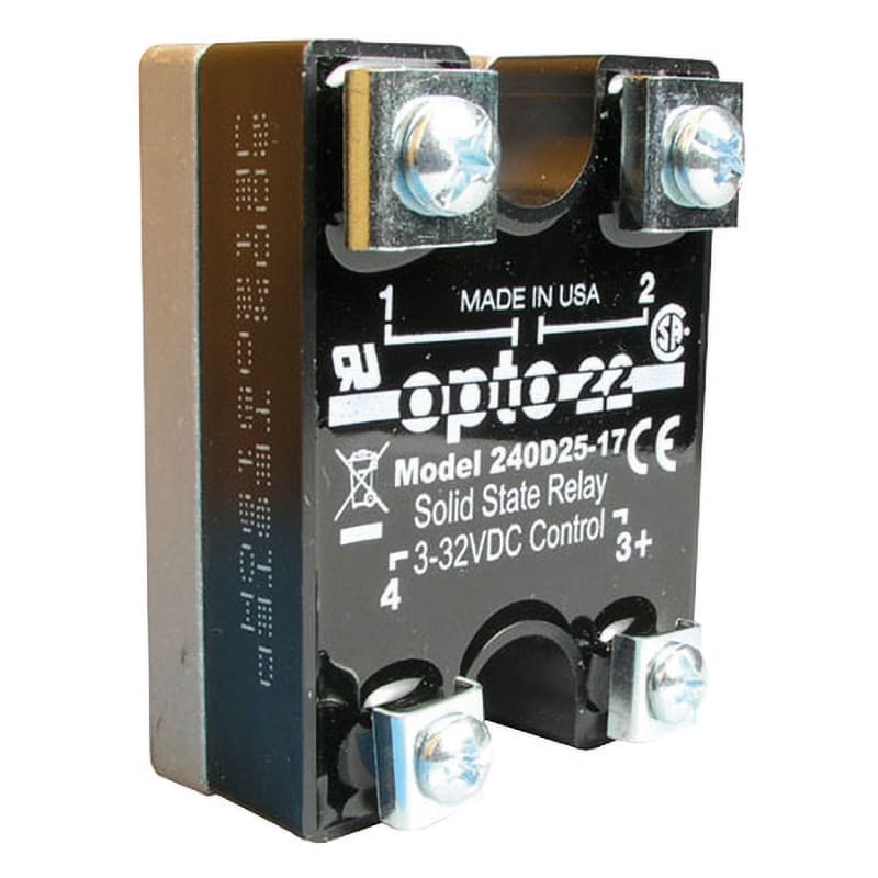 ELCART DISTRIBUTION - 240D25-17 RELE SSR 240VAC 25A 915010200