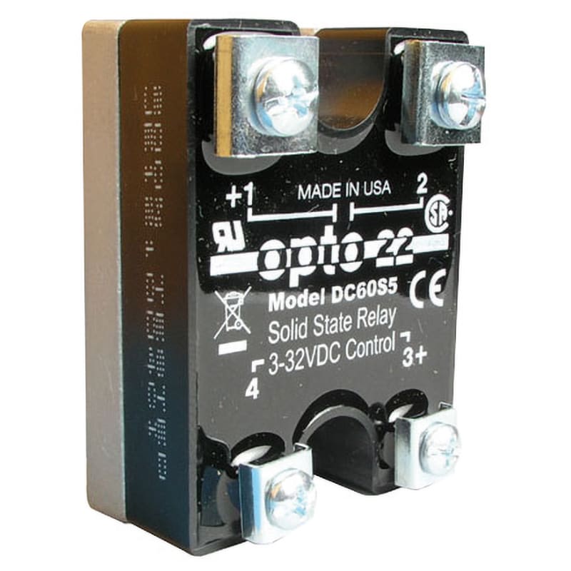 ELCART DISTRIBUTION - DC60S5 RELE SSR 60VDC 5A 915010600