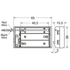 ELCART DISTRIBUTION - PORTABATTERIA PER 3 PILE MINISTIL