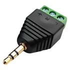 ELCART DISTRIBUTION - ADATTATORE AUDIO 3,5 3P VIDEOSORV