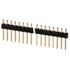 ELCART DISTRIBUTION - STRIP-LINE VERT. P.2,54  40 POLI
