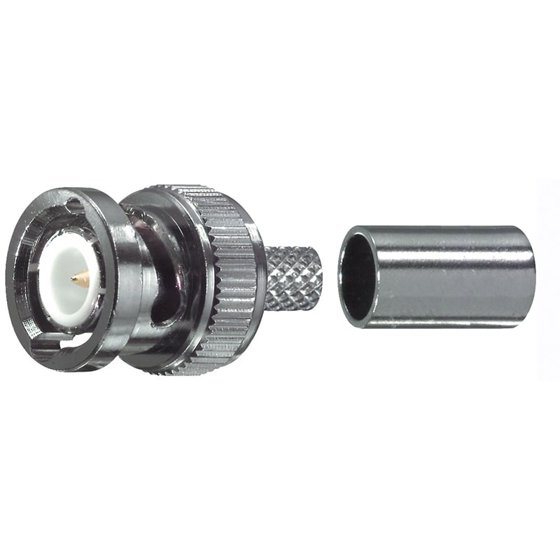 ELCART DISTRIBUTION - SPINA BNC A CRIMP. 75 OHM UG1789U