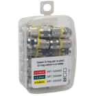 ELCART DISTRIBUTION - 25 SPINE F ANELLI VERDI 6,2MM