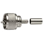 ELCART DISTRIBUTION - SPINA VOLANTE PL259 CRIMP.X RG58U