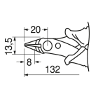ELCART DISTRIBUTION - TRONCHESINA TR-25       *BLISTER*