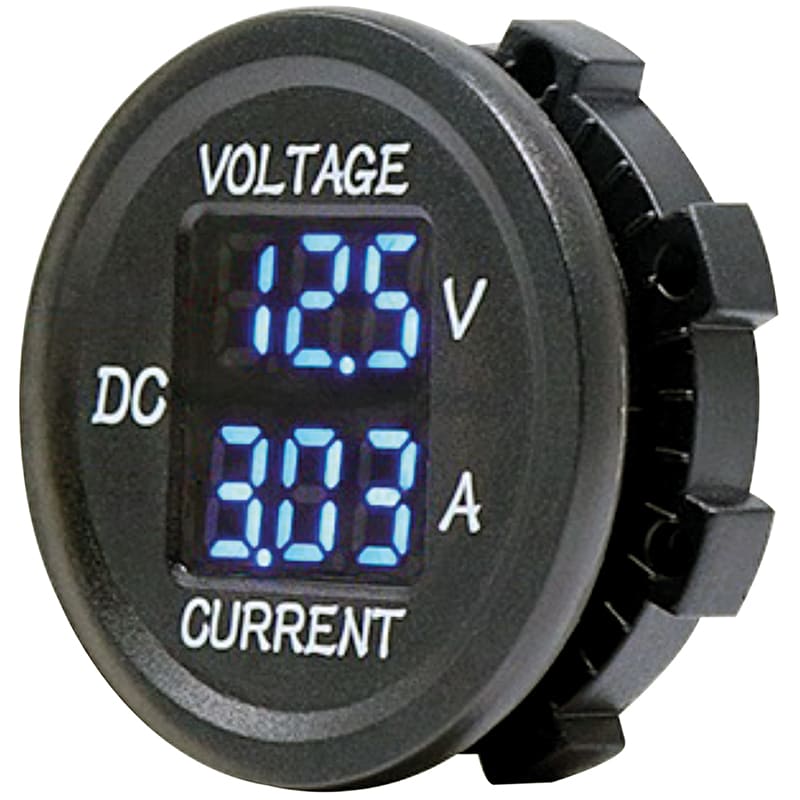 ELCART DISTRIBUTION - VOLTMETRO+AMPEROMETRO 0-10A