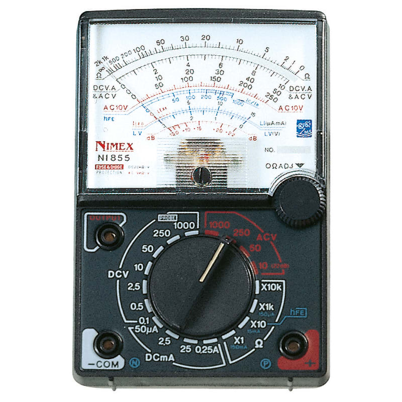 ELCART DISTRIBUTION - TESTER ANALOGICO 1000V NI855