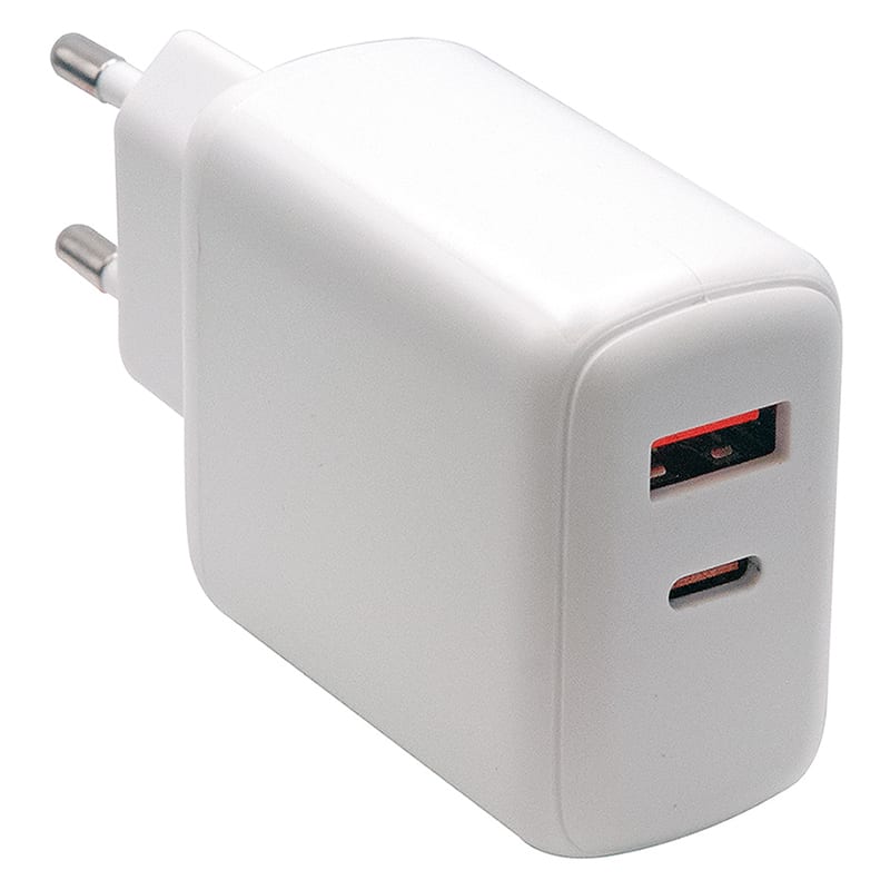 ELCART DISTRIBUTION - ALIMENTATORE 45W PD GAN CON 2 USB