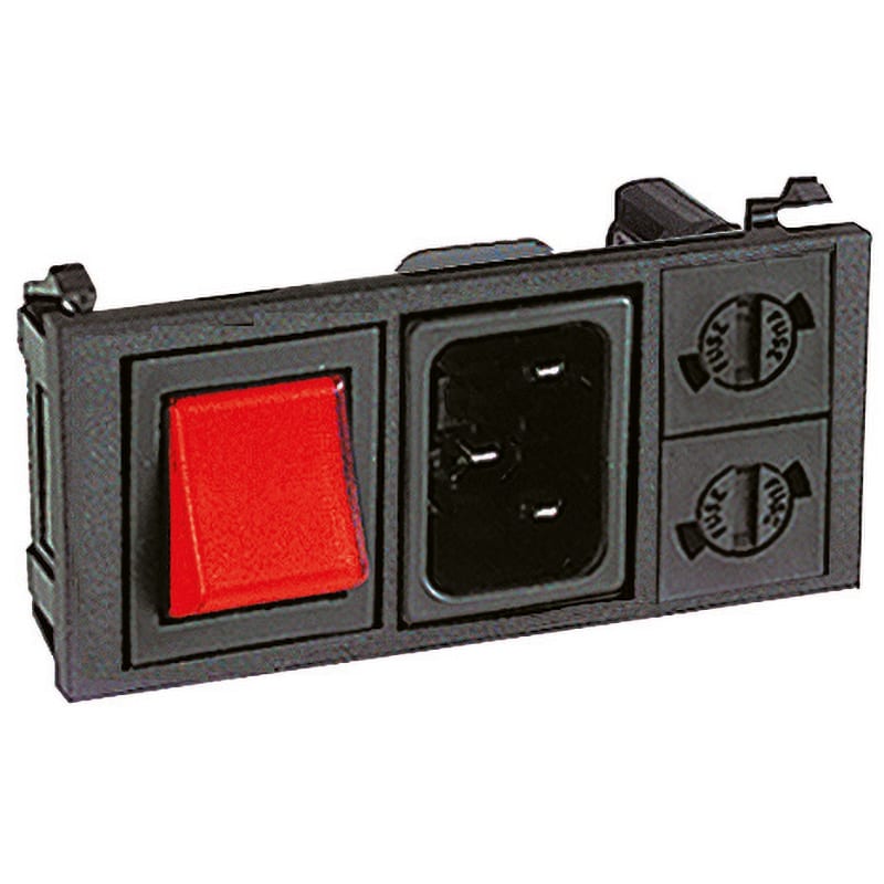ELCART DISTRIBUTION - SPINA PAN. INT.LUM.ROSSO E 2 PORT