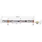 ELCART DISTRIBUTION - DIG.STRIP 14,4W/M RGB 12V IP20