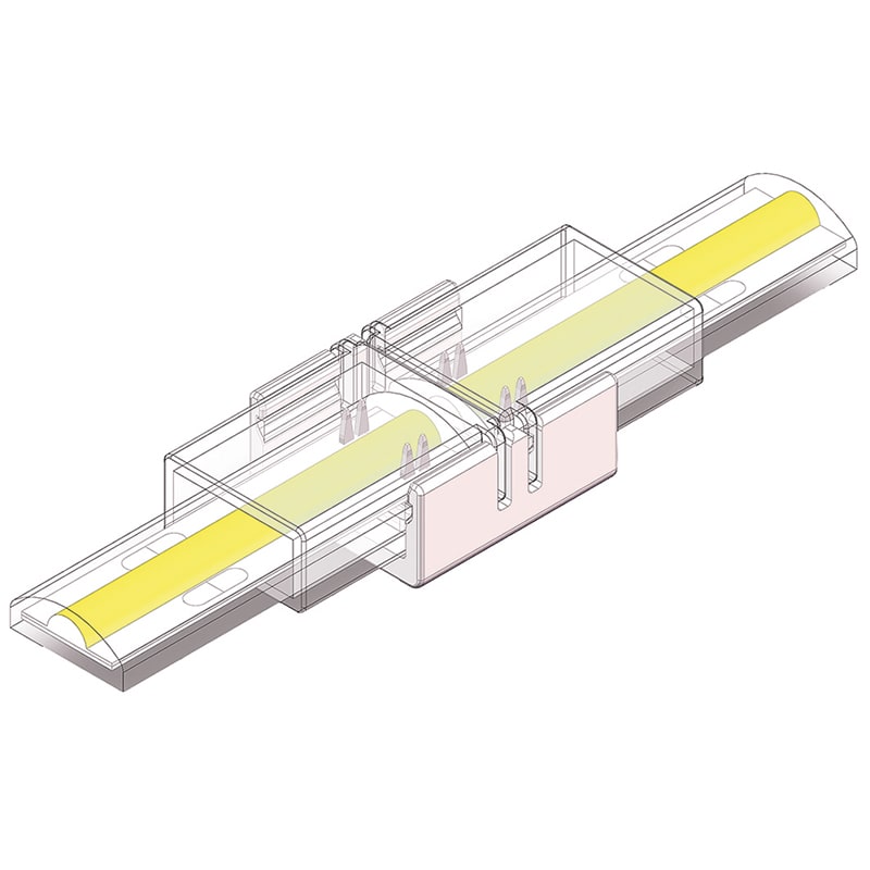 ELCART DISTRIBUTION - 4PZ CONN.COB STRIP-STRIP 8MM 220V