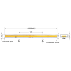 ELCART DISTRIBUTION - COB STRIP 12W/M BN 220V IP65 25M