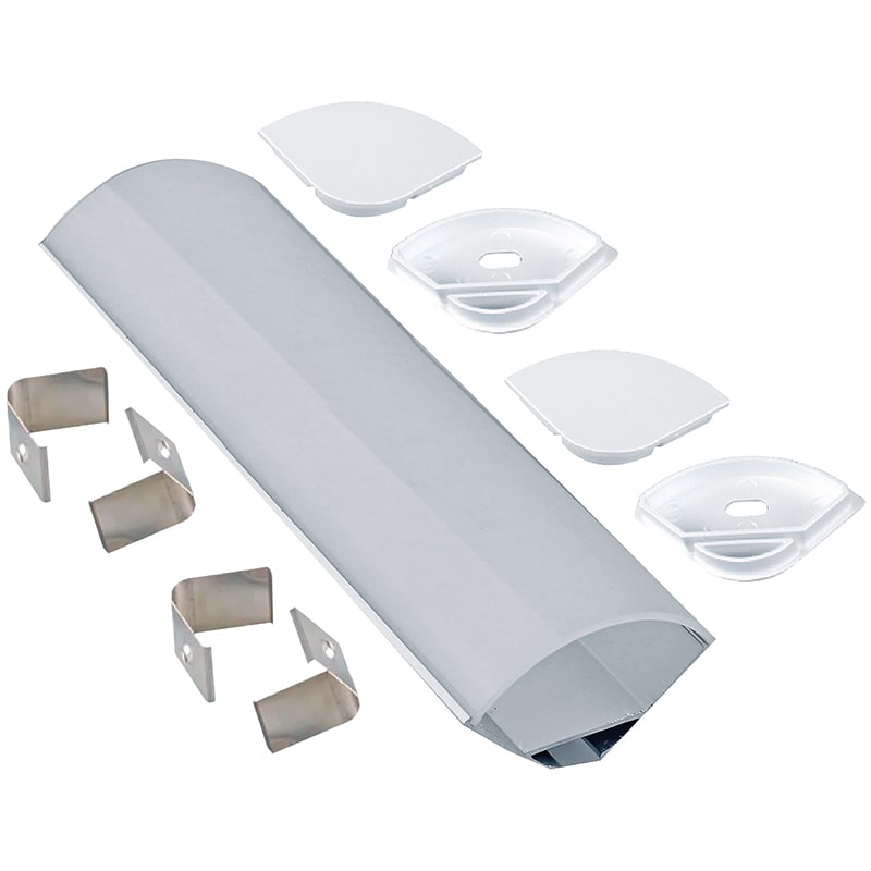 ELCART DISTRIBUTION - KIT 2MT PROFILO ANGOLO3+ACCESSORI
