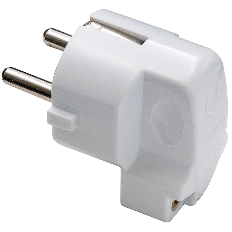 ELCART DISTRIBUTION - SPINA VOLANTE SCHUKO 16A BIANCA