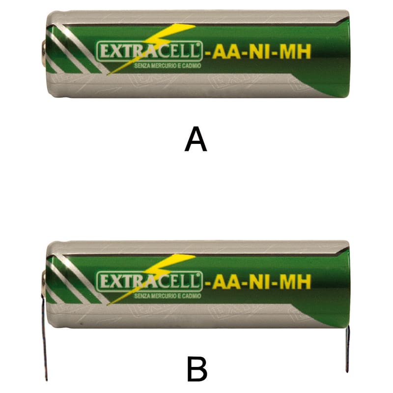 ELCART DISTRIBUTION - NI-MH STILO 1,2V 1300MA CON TERM