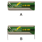 ELCART DISTRIBUTION - NI-MH BAT.  A 1.2V 2100MA C.TERM