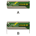 ELCART DISTRIBUTION - NI-MH 4/5 A    1.2V 1800MA C.TERM