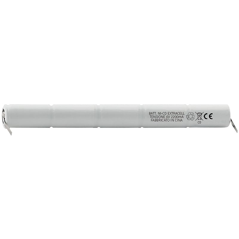 ELCART DISTRIBUTION - PACCH.BATT.NI-CD 6V 2500MAH (C)