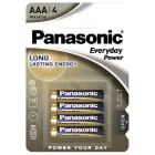 ELCART DISTRIBUTION - PILA AAA EV.DAY PW PANASONIC BL.4
