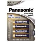 ELCART DISTRIBUTION - PILA AA  EV.DAY PW PANASONIC BL.4