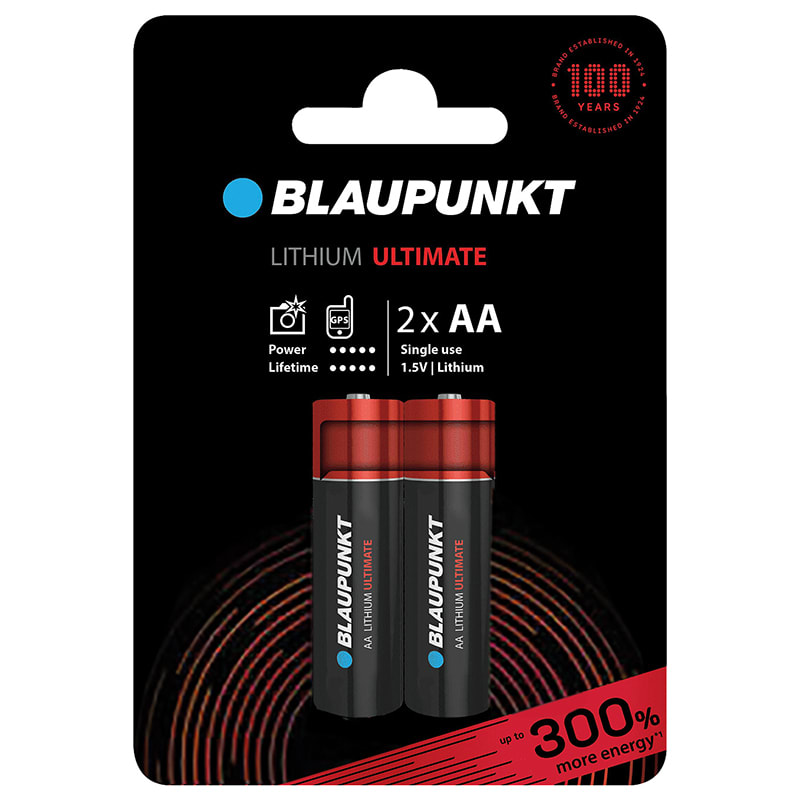 ELCART DISTRIBUTION - PILA AA BLAUPUNKT AL LITIO BL.2