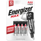 ELCART DISTRIBUTION - PILA AAA ALKALIN.ENERGIZER MAX B4