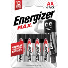 ELCART DISTRIBUTION - PILA AA ALKALINA ENERGIZER MAX B4