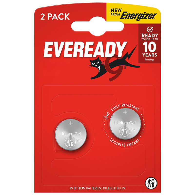 ELCART DISTRIBUTION - PILA LITIO EVEREADY  CR2032 BL2