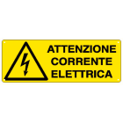 ELCART DISTRIBUTION - CARTELLO PERICOLO CORRENTE ELETTR