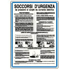 ELCART DISTRIBUTION - CARTELLO SOCCORSI D'URGENZA