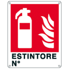 ELCART DISTRIBUTION - CARTELLO ESTINTORE