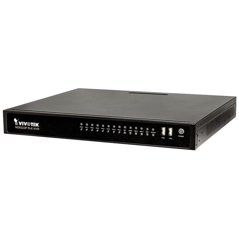 ELCART DISTRIBUTION - NVR 8CANALI 2XHDD HDMI ND8322P